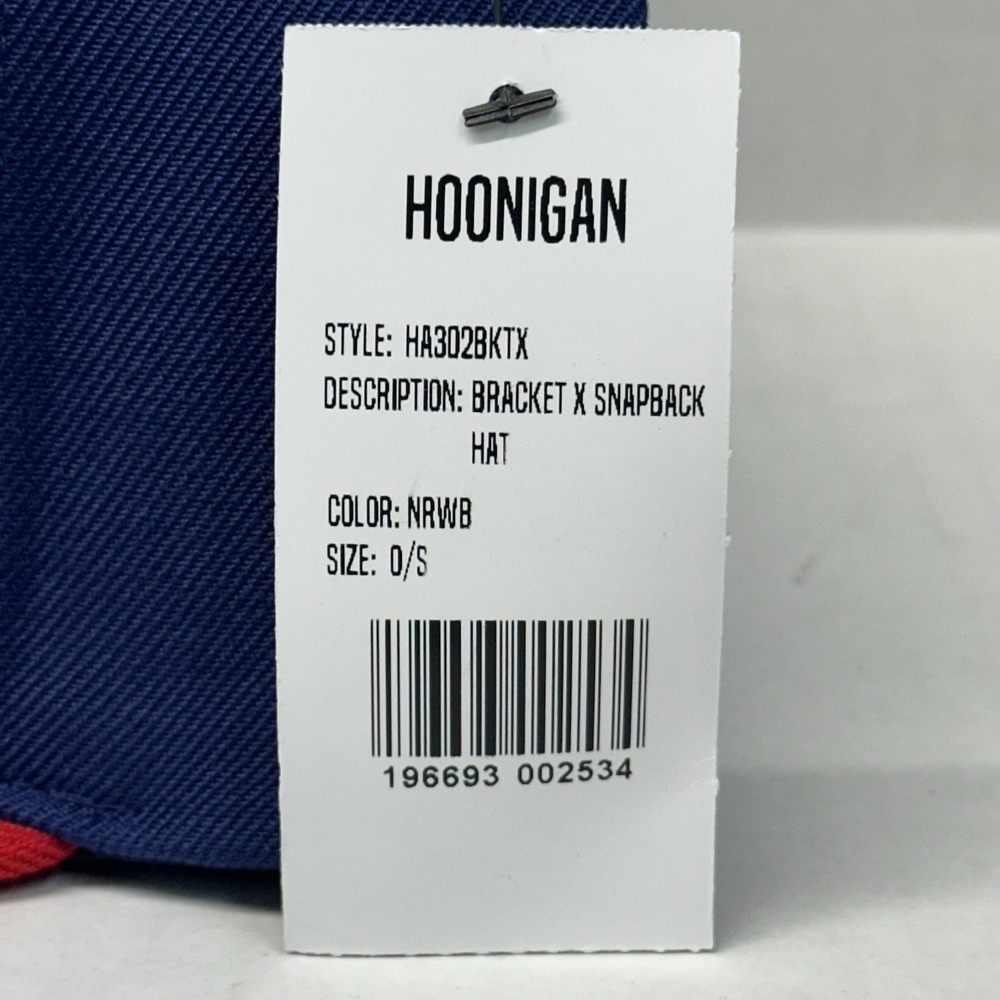 HOONIGAN BRACKET X LOGO SNAPBACK HAT Trucker Adjustable‎ Cap - Picture 5 of 5